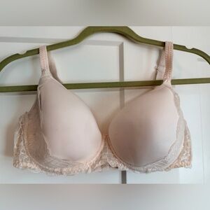Simone Perele Reve 3D Plunge bra in blush - size 36D
